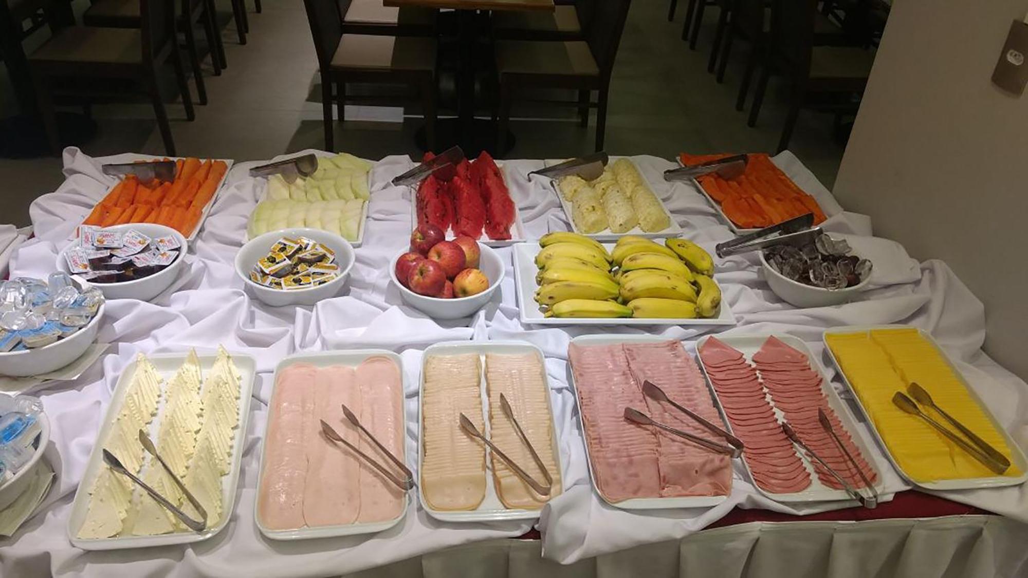 Hotel Atlantico Travel Copacabana Rio de Janeiro Exteriör bild Breakfast buffet