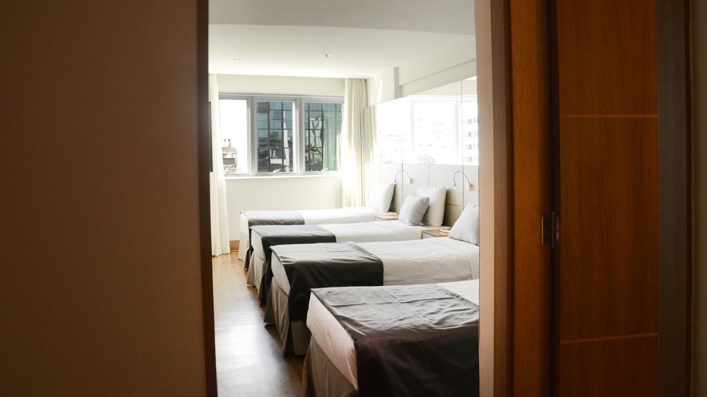 Hotel Atlantico Travel Copacabana Rio de Janeiro Exteriör bild Room at the hostel